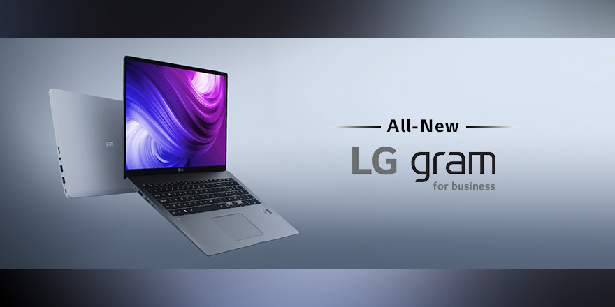 New LG gram for Business Laptops Equip Power Users with Versatility, Portability and Long-lasting Battery Life