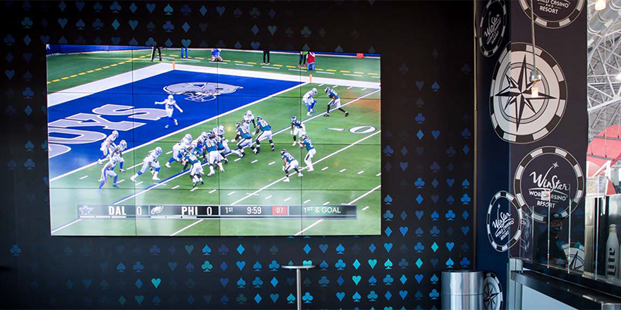 Over 1,000 LG Commercial Displays Intensify the Visitor Experience at Dallas Cowboys AT&T Stadium