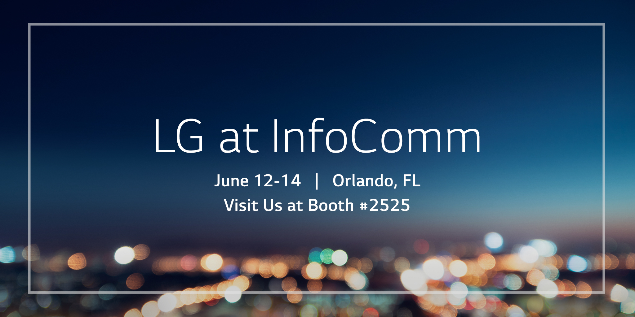 LG Planning a Larger than Ever Showcase for InfoComm 2019