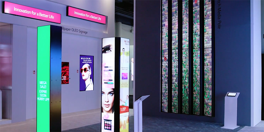 Enter the LG Commercial Display Digital Experience 2020